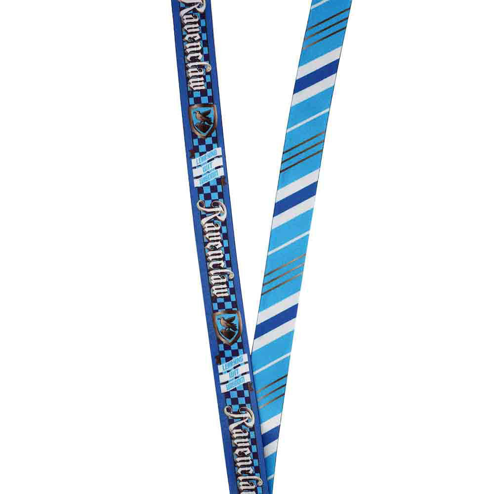 Ravenclaw Hogwarts House Tie Harry Potter Lanyard