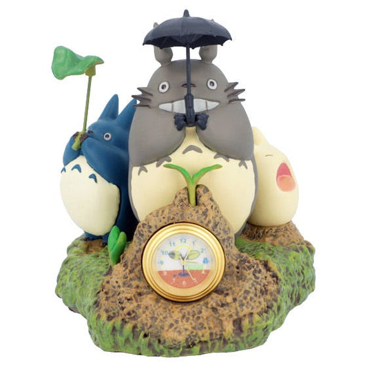 My Neighbor Totoro Dondoko Dance Statue Studio Ghibli Desk Clock