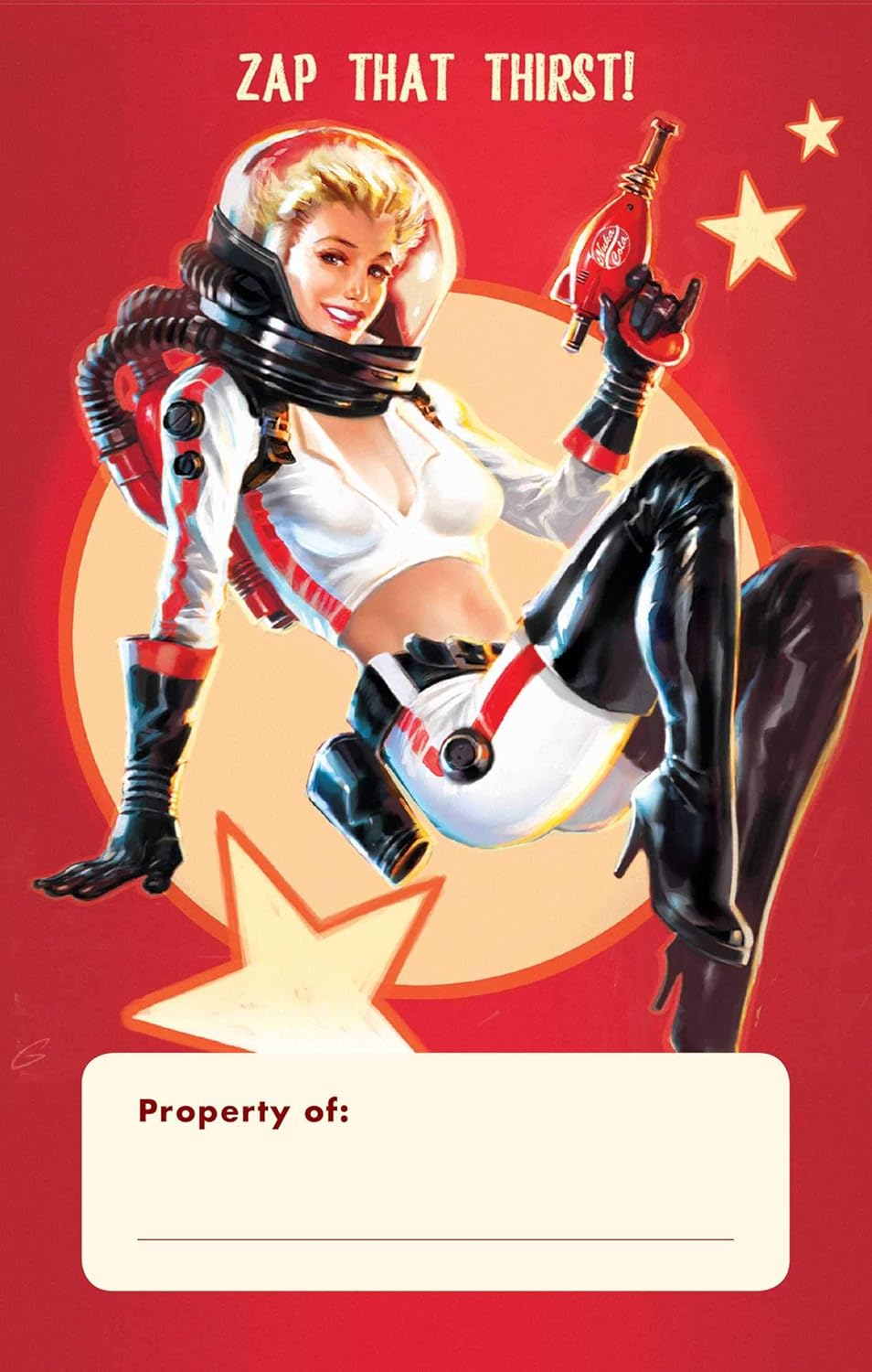 Fallout Nuka Cola Hardcover Rule Journal with Pen