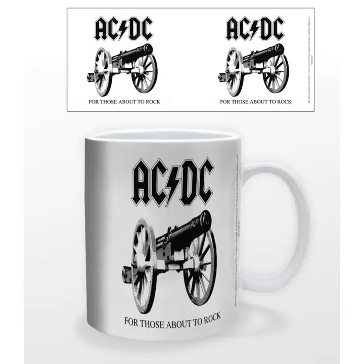 Ac/Dc Band For Those About To Rock Mug