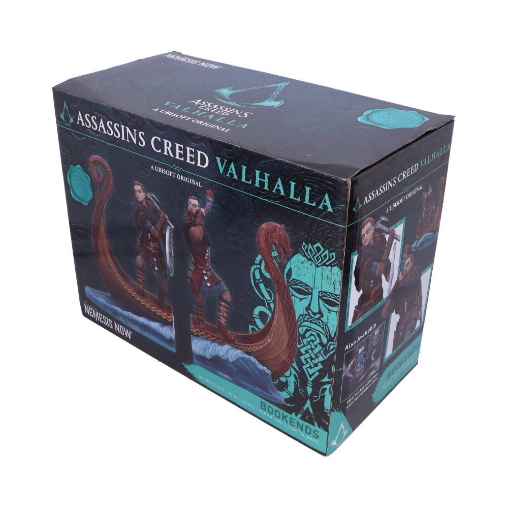 Assassin's Creed: Valhalla Resin Bookends by Nemesis Now