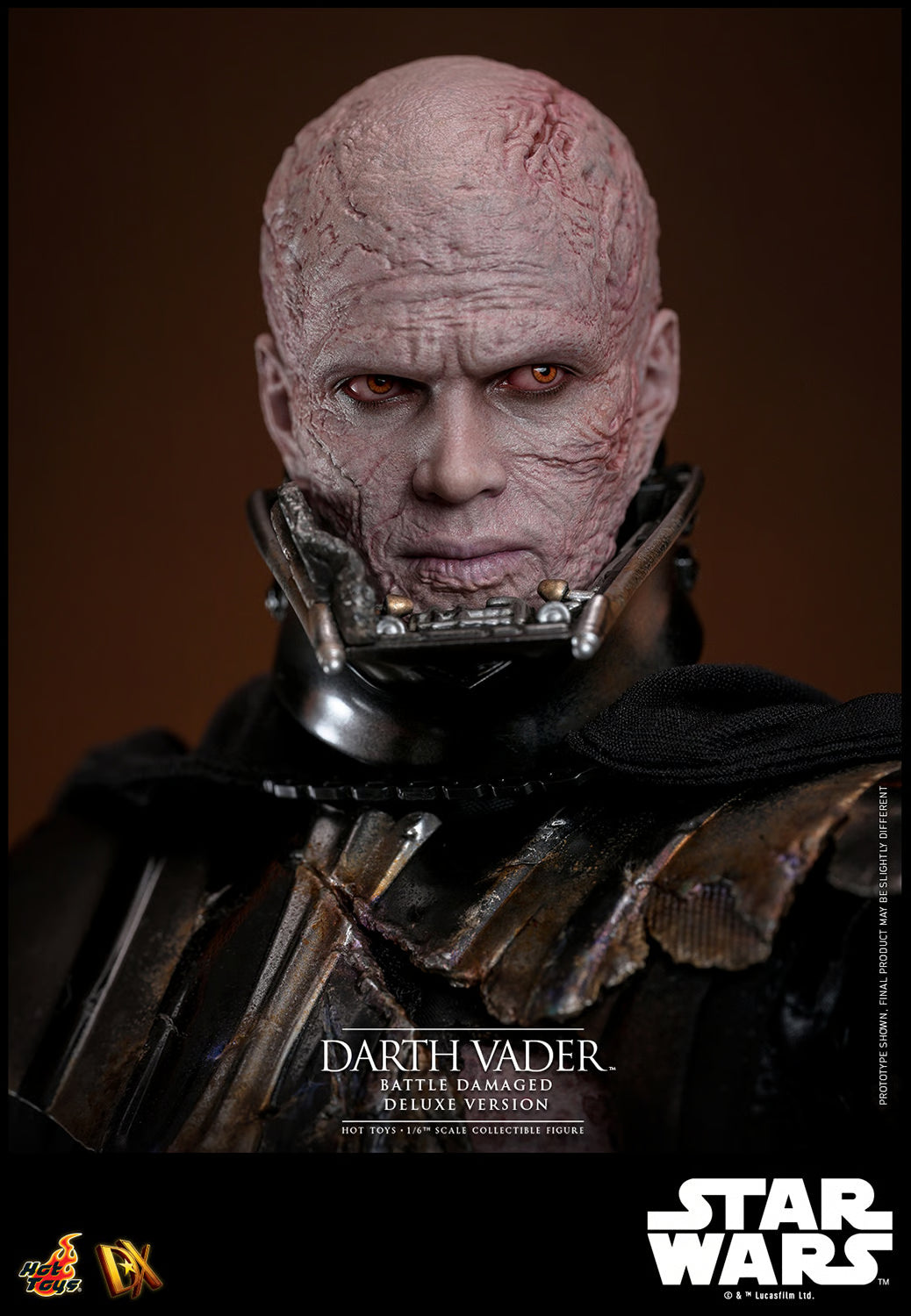 *Pre-Order* Darth Vader (Battle Damaged) Star Wars Sixth Scale Figure by Hot Toys Deluxe Version