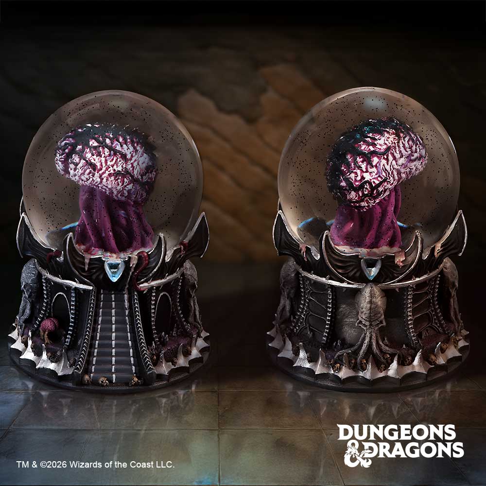 Dungeons & Dragons D&D Elder Brain Snow Globe