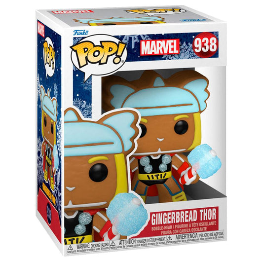 Gingerbread Thor Marvel Holiday Funko Pop!