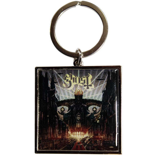 Ghost Rock Band Keychain Meliora Album
