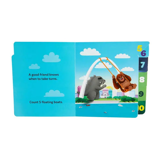 Godzilla Vs Kong: Sometimes Friends Fight (Board Book)