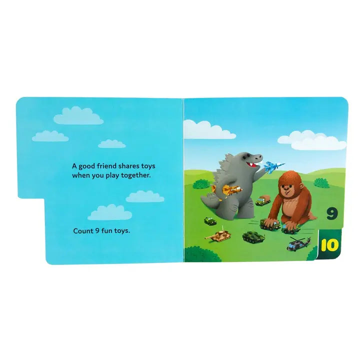 Godzilla Vs Kong: Sometimes Friends Fight (Board Book)