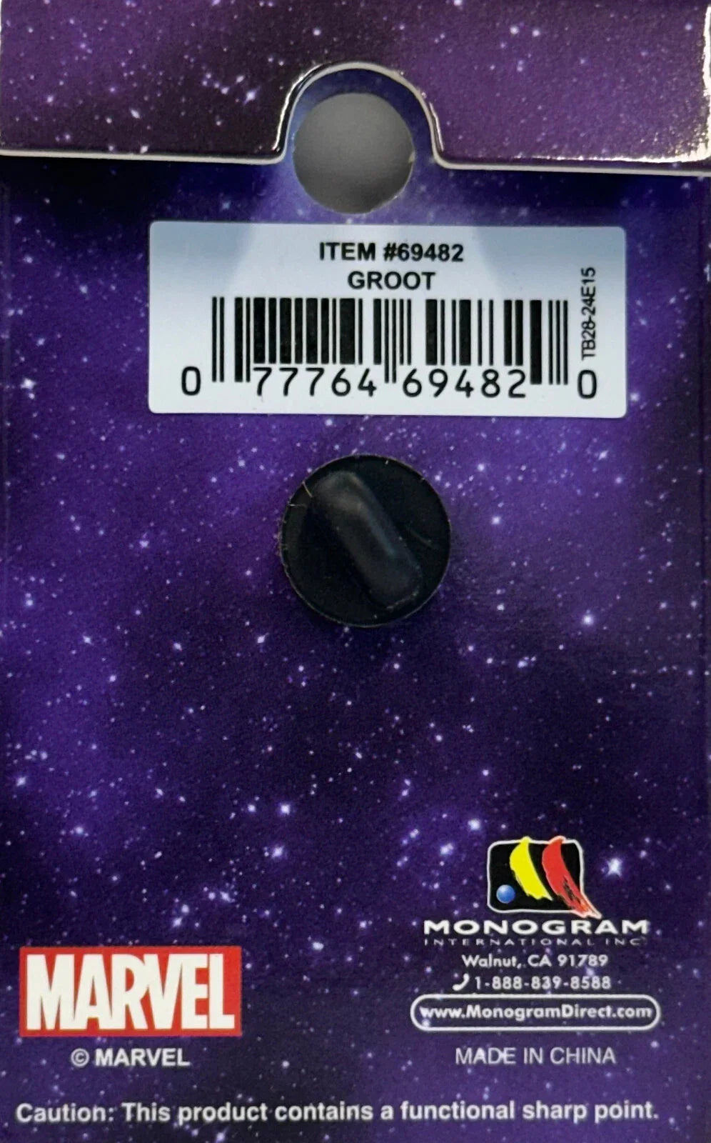 Groot Marvel Guardians of the Galaxy Marvel Comics Enamel Pin