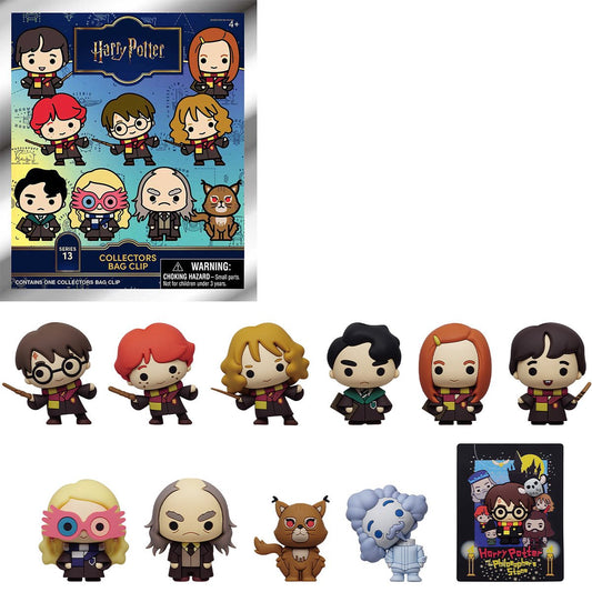 Harry Potter 3D Foam Bag Clip Blind Bag Series 13