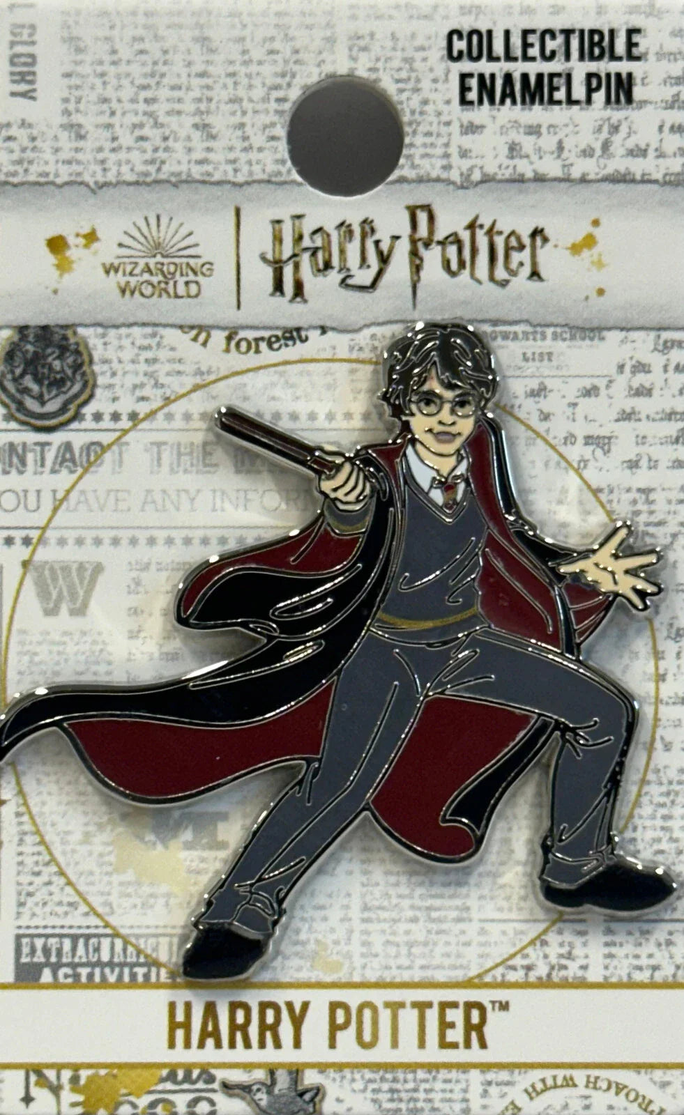 Harry Potter Battle Ready Enamel Pin Badge