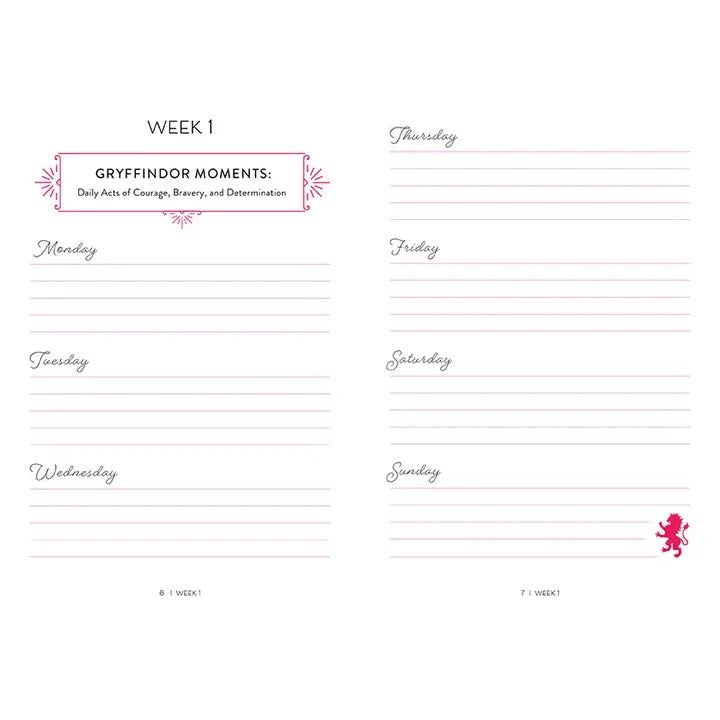 Harry Potter: Courage: A Guided Journal for Embracing Your Inner Gryffindor