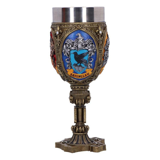 Harry Potter Hogwarts Four Houses Sculpted Resin Goblet