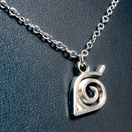 Naruto Leaf Village Earring & Necklace Set