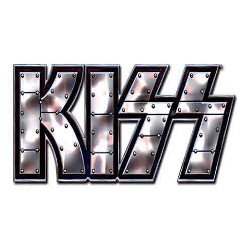 KISS Stud Logo Pin Badge