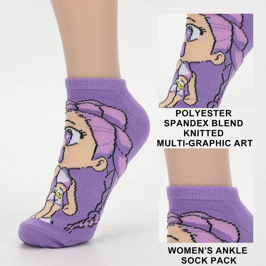KPop Demon Hunters Hunter/X & Derpy Ladies Casual Crew Socks