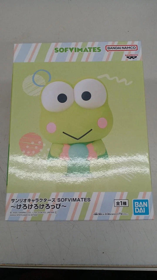 Keroppi Sofvimates Sanrio Characters Figure by Banpresto