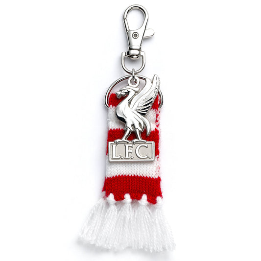 Liverpool Football Club Red Scarf & Liver bird Backpack Hanger