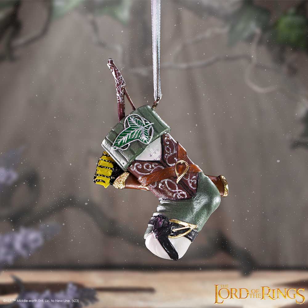 Lord of the Rings Legolas Stocking Hanging Resin Ornament