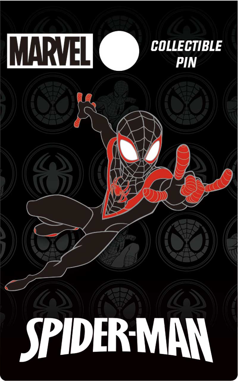 Miles Morales Marvel Comic Book Enamel Pin