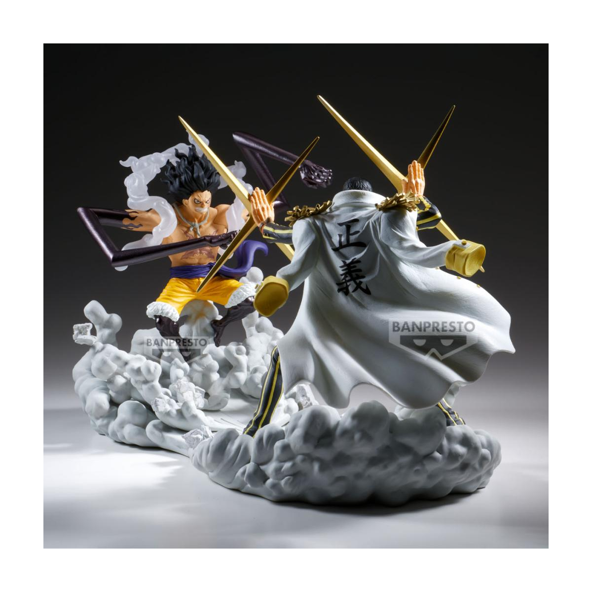 One Piece Senkozekkei Monkey D. Luffy Gear 4 Figure