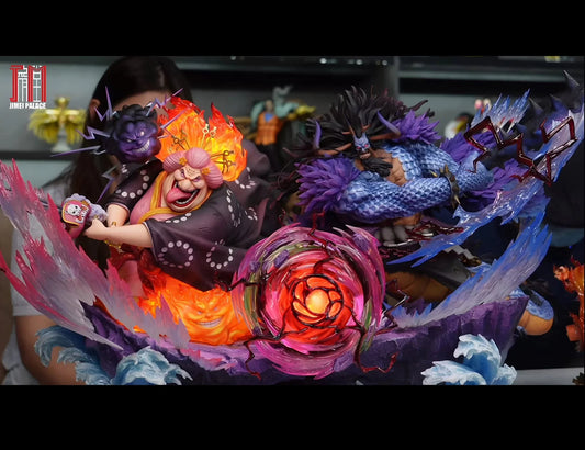 One Piece Big Mom & Kaido with Hakai Statue by Jimei Palace