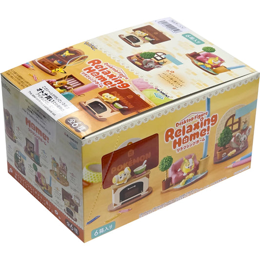 Rement DesQ Pokemon Desktop Figure - Relaxing Home! Blind Box