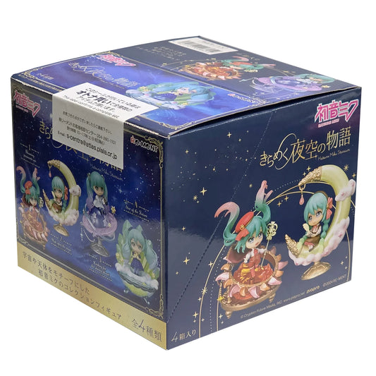 Rement Hatsune Miku Starrium Glittering Night Sky Story Blind Box (Box of 4)