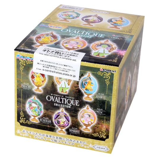 Rement Pokemon Ovaltique Collection Blind Box (Box of 6)