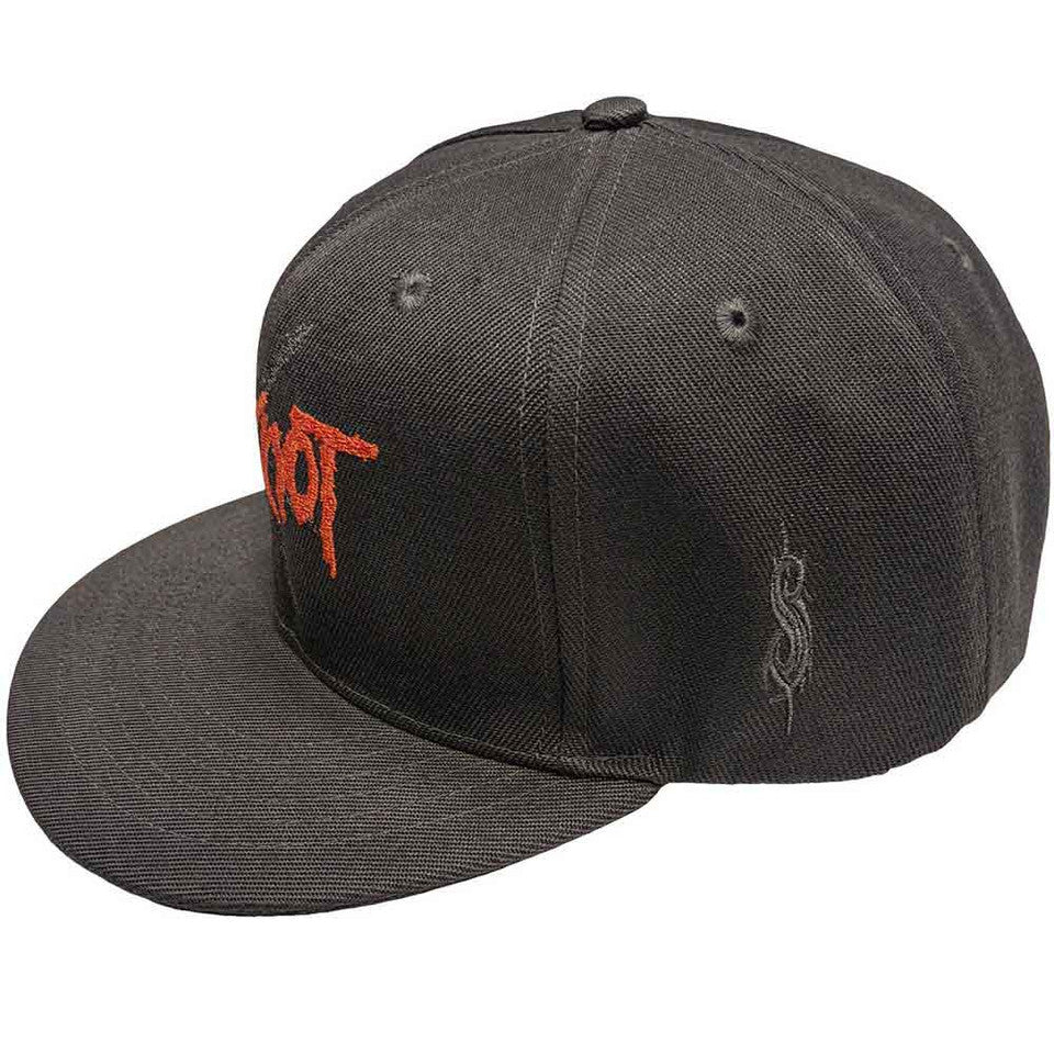 Slipknot Unisex Snapback Cap: 9 Point Star Charcoal Grey