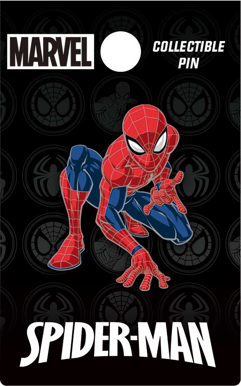 Marvel Spider-Man Comic Book Enamel Pin