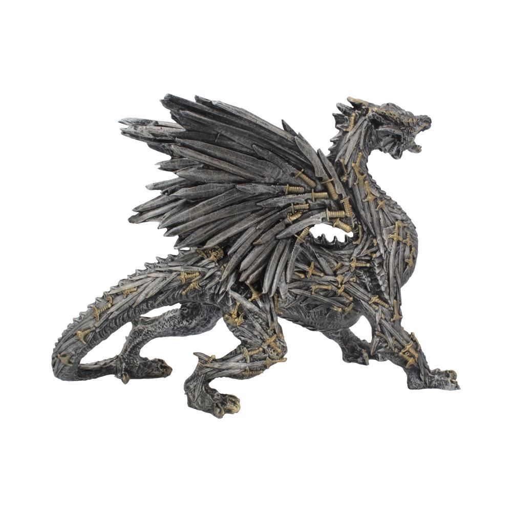 Swordwing Dragon "Blades of Enemies" 11-inch Resin Statue
