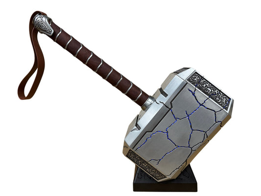 Thor Hammer Mjolnir Steel Prop Replica with LED