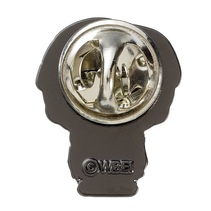 Harry Potter Pin Badge This Harry Potter Pin Badge has been created using the official style guide from Warner Bros. Enamel Pin Details: Around .75" tall and .5" wide (20mm x 16mm) Beautiful colors protected by a high-gloss finish Enamel pin arrives on a printed Harry Potter card backer Quality metal badge pin with butterfly clutch backing