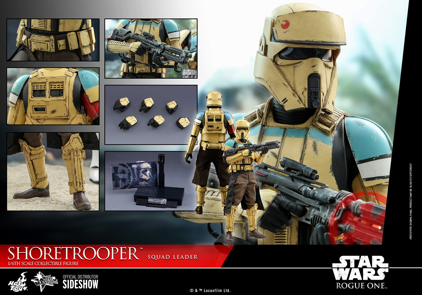 Star Wars Shoretrooper Squad Leader Sixth Scale Figure by Hot Toys