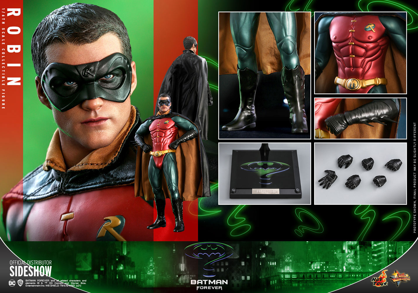 Robin Batman (DC Comics) Forever Sixth Scale Figure by Hot Toys