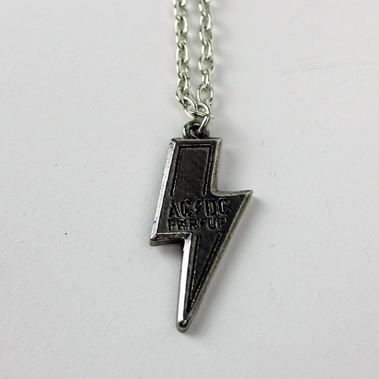 AC/DC PWR UP Logo Necklace