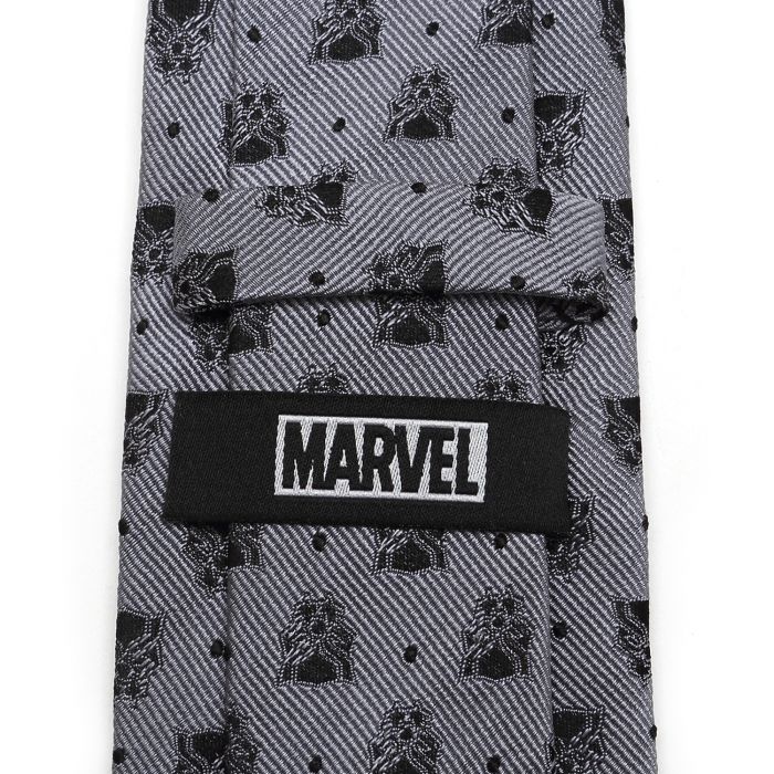 Black Panther Gray Dot (Marvel) Fine Neck Tie