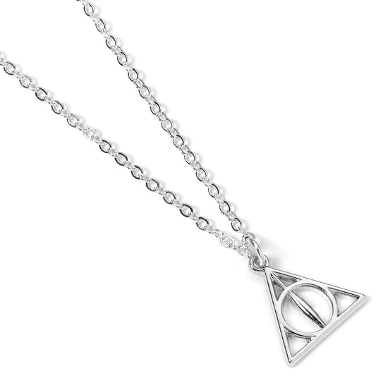 Harry Potter Deathly Hallows Silver Plated Necklace