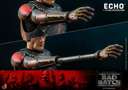 Star Wars The Bad Batch Echo Sixth Scale Figure by Hot Toys