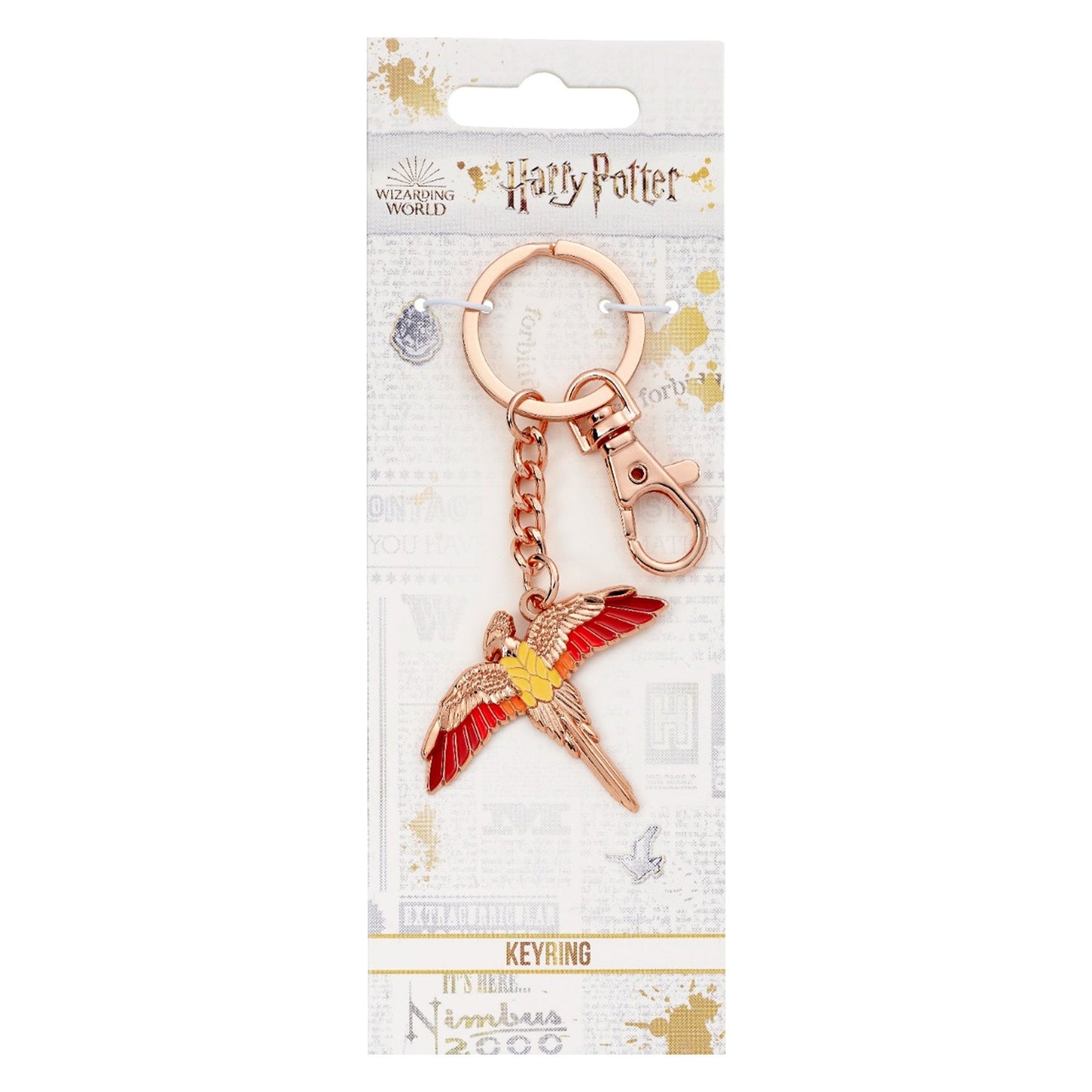 Fawkes the Phoenix Harry Potter Keychain