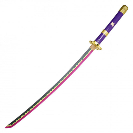 One Piece Zoro Pirate Swordsman’s Purple Katana w/ LED Blade – Anime-Inspired Replica