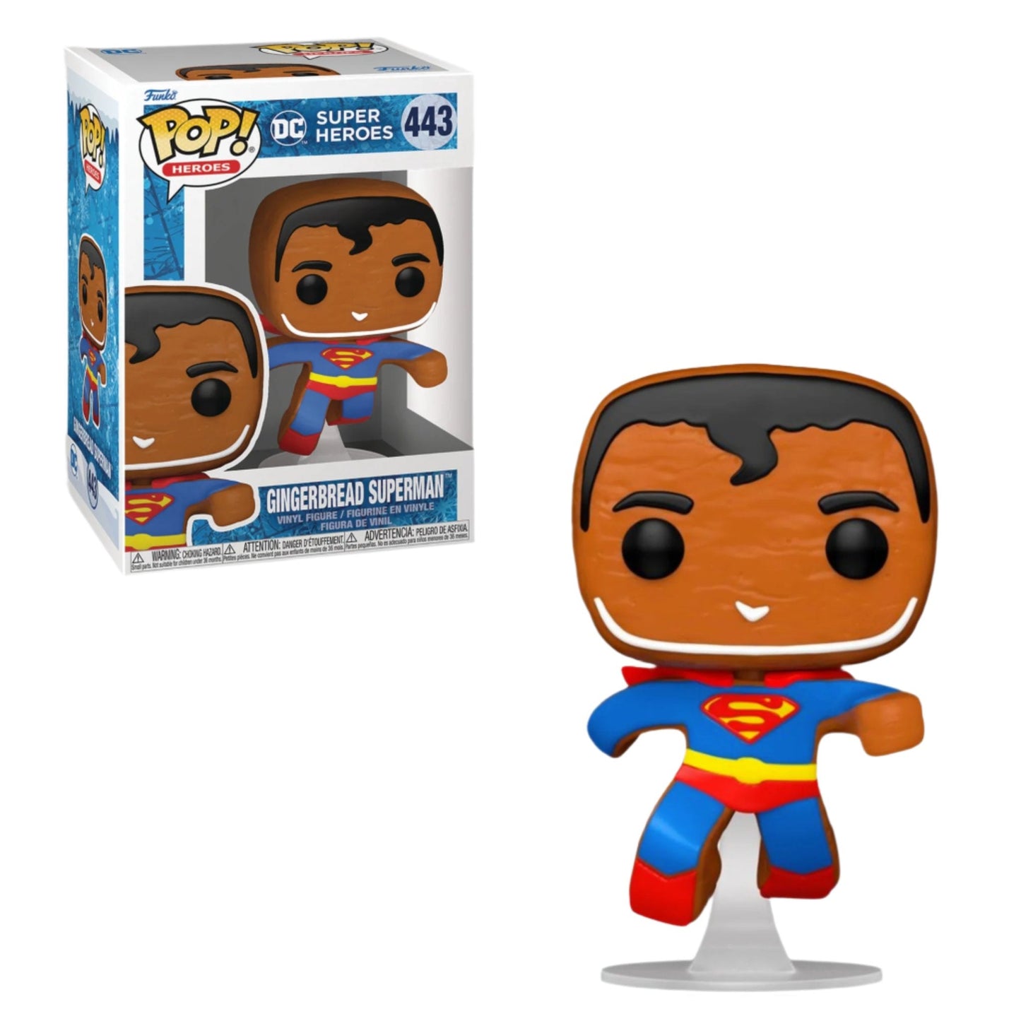 Gingerbread Superman (DC Comics) Holiday Funko Pop!