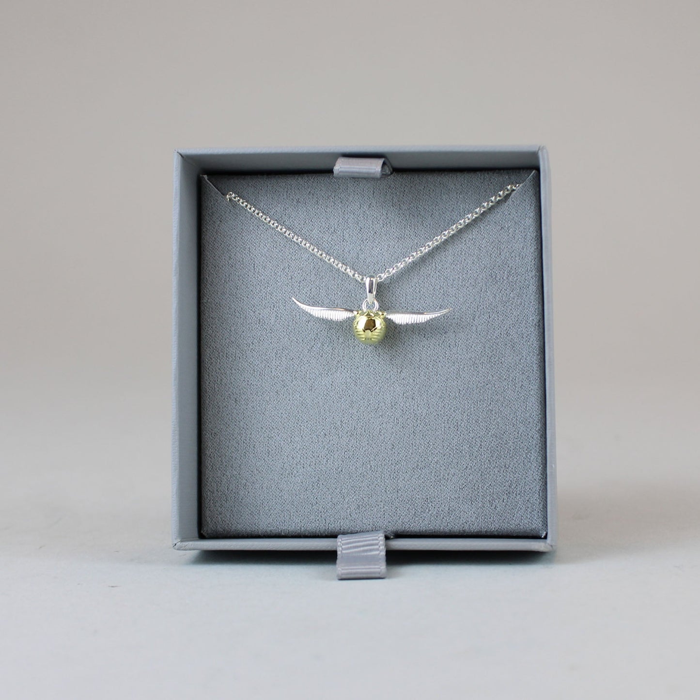 Golden Snitch Sterling Silver Necklace