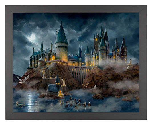 Harry Potter: Hogwarts Castle - Thomas Kinkade Framed Art Print