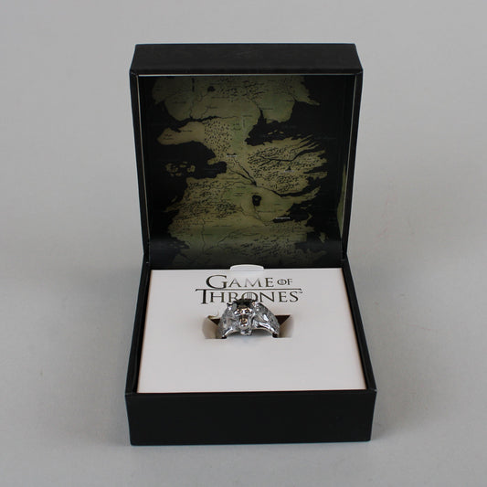 Game of Thrones House Stark Direwolf Ring