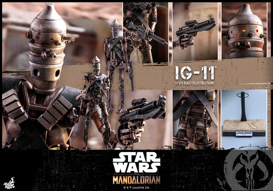 Star Wars The Mandalorian IG-11 Sixth Scale Figure by Hot Toys