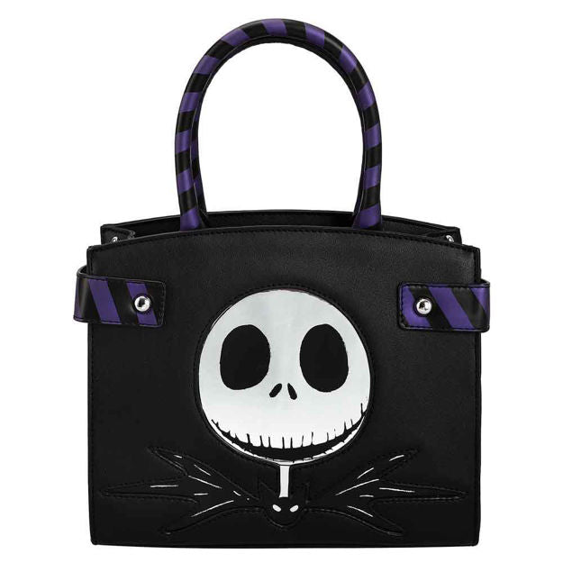 Nightmare Before Christmas Metallic Print Handbag