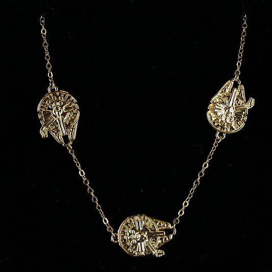 Millennium Falcon (Star Wars) Multi-Charm Necklace