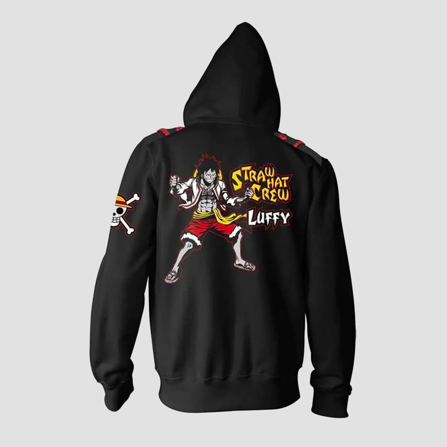 Monkey D. Luffy (One Piece) Military Style Premium Hoodie