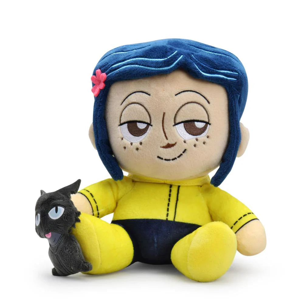 Coraline and the Cat Phunny Plush